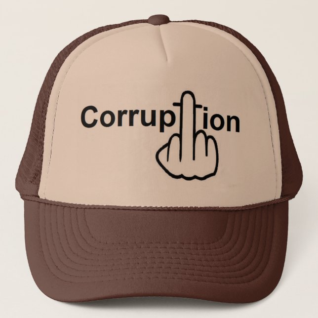 Boné Que Corrupção Cheira (Frente)