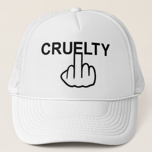Boné Que Crueldade É Cruel (Frente)