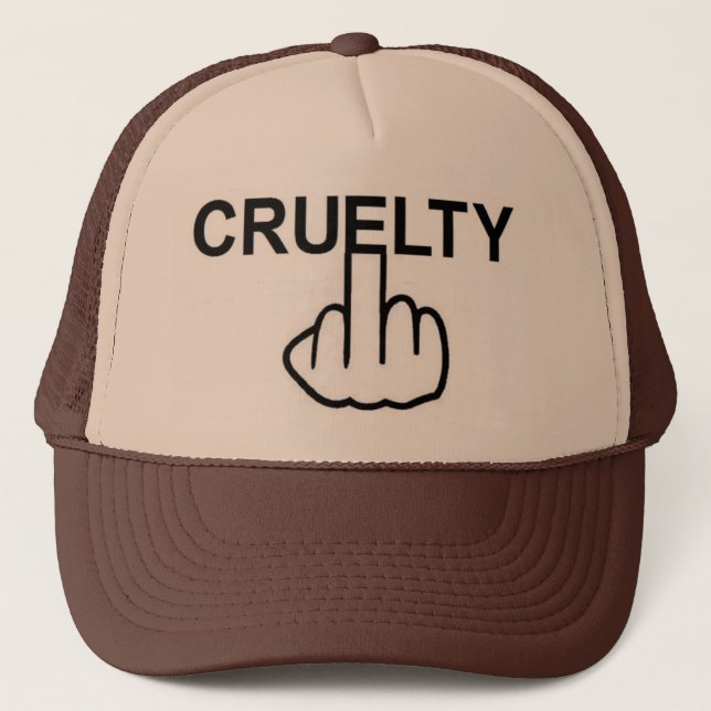 Boné Que Crueldade É Cruel (Frente)