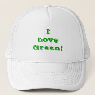 Boné Que eu adoro verde