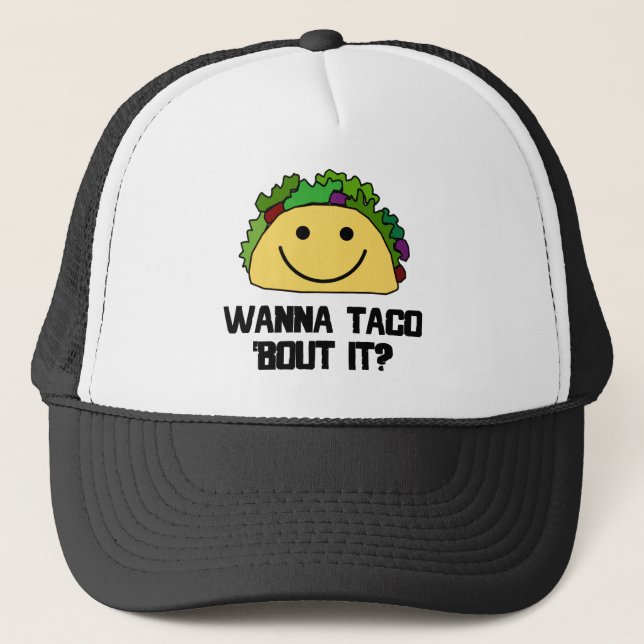 Boné Queira-o ao ataque do Taco? (Frente)