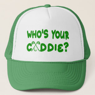 Boné Quem é o seu chapéu de Golfer - Verde