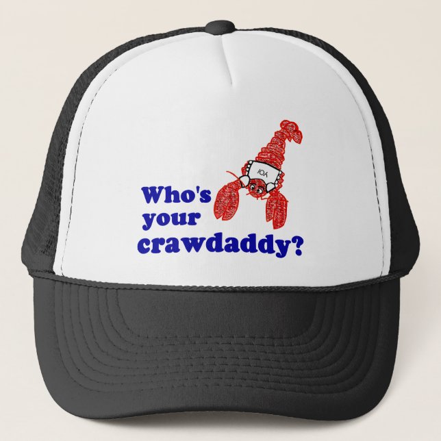 Boné Quem é seu Crawdaddy? (Frente)