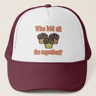 Boné Quem Escondeu os Cupcakes (camuflagem)