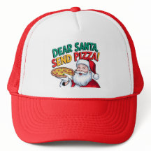 Querido Papai Noel envie pizza engraçado Natal