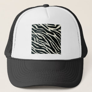 Boné RAB Rockabilly Zebra Imprime Preto e Branco