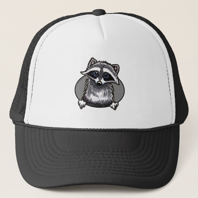 Boné Raccoon Line Art (Frente)