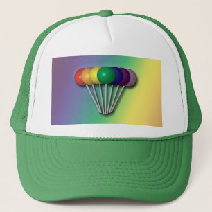Boné Rainbow Color Lollipops Hat