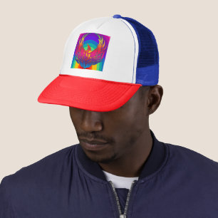 Boné Rainbow Dragon Trucker Hat