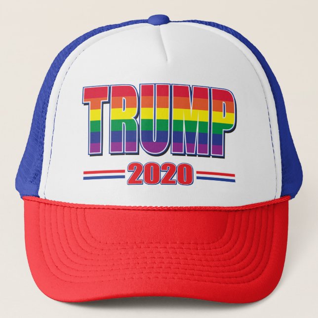 Boné Rainbow-Flag-Trump-2020 (Frente)