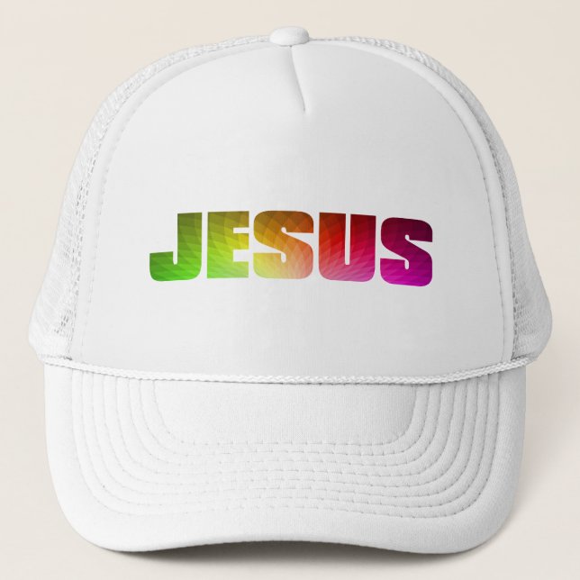 Boné Rainbow Jesus Hat (Frente)