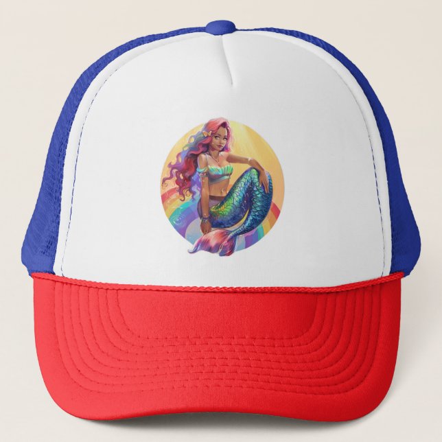Boné Rainbow Mermaid (Frente)