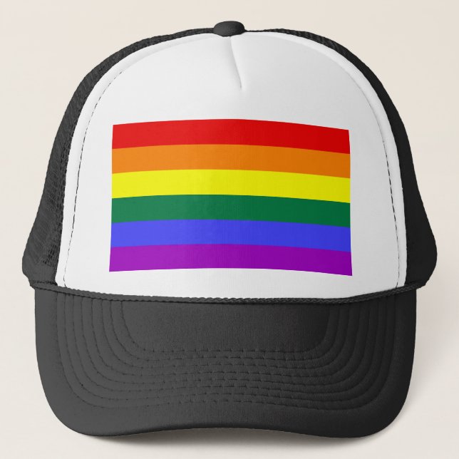 Boné Rainbow Pride Flag Hat (Frente)