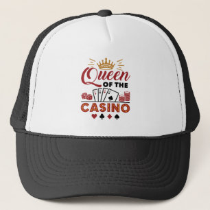 Boné Rainha das Mulheres de Jogo Casino Vegas