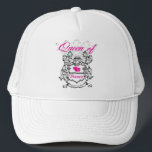 Boné Rainha de Bunco<br><div class="desc">Quem é a rainha de Bunco. Os artigos dizem que "deixe o bom rolo das épocas". Presente ou prêmio do divertimento.</div>