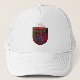 Boné Rankine Tartan Scottish Xadrez Lion Rampant