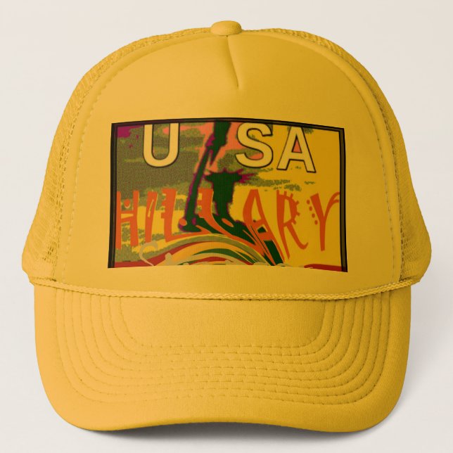 Boné Rasta Cores Vermelho Ouro  Verde Arte Hillary Impr (Frente)