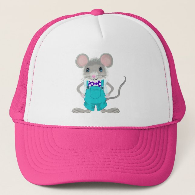 Boné Ratozinho fofo e elegante (Frente)