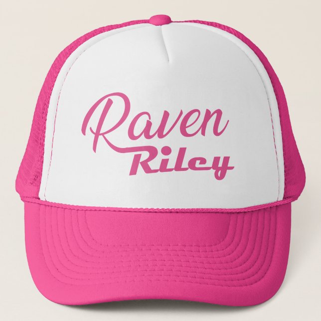 Boné Raven Riley Trucker Hat (Frente)