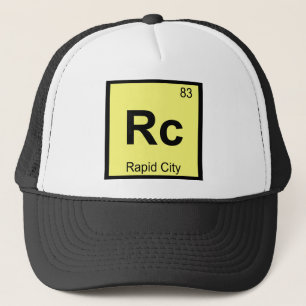 Boné Rc - símbolo rápido da química de South Dakota