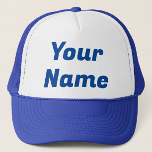 Boné Real Azul PERSONALIZÁVEL