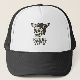 Boné Rebelde Sem Causa Crânio