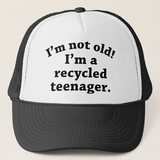 Boné Reciclado Teenager (Frente)