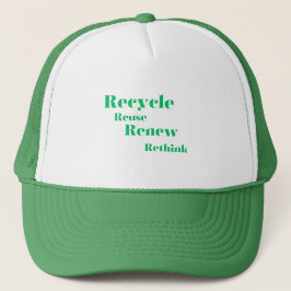 Boné Recicle Reutilize Renove Repense