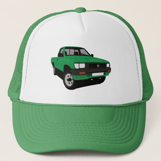 Boné Recolhimento verde de Hilux (Frente)