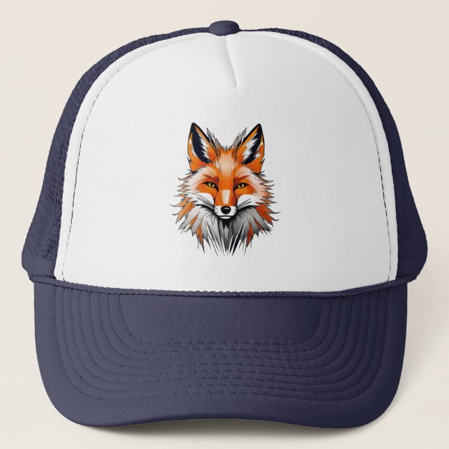 Boné Red Fox Trucker Hat (Frente)