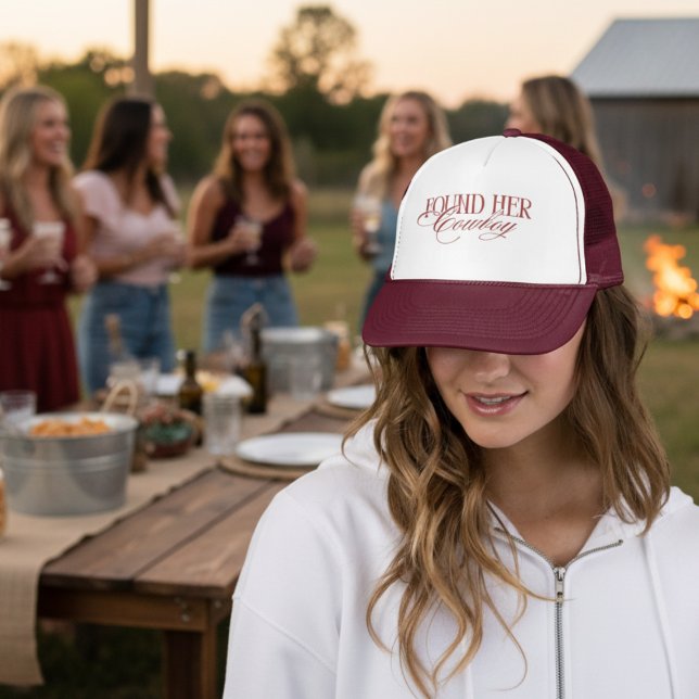 Boné Red Personalizado Encontrou Sua Bachelorette De Co (Pack your boots and cowboy hat for an epic bachelorette weekend! )