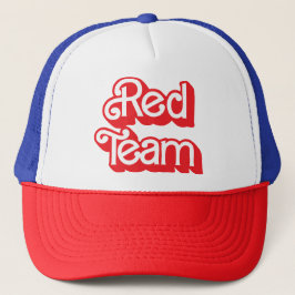 Boné Red Team Hat da Guerra de Cores