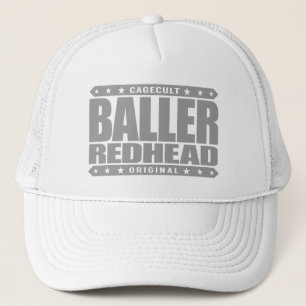 Boné REDHEAD de BALLER - eu sou ascensão impetuosa de