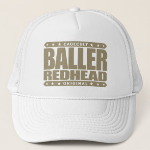 Boné REDHEAD de BALLER - eu sou ascensão impetuosa de