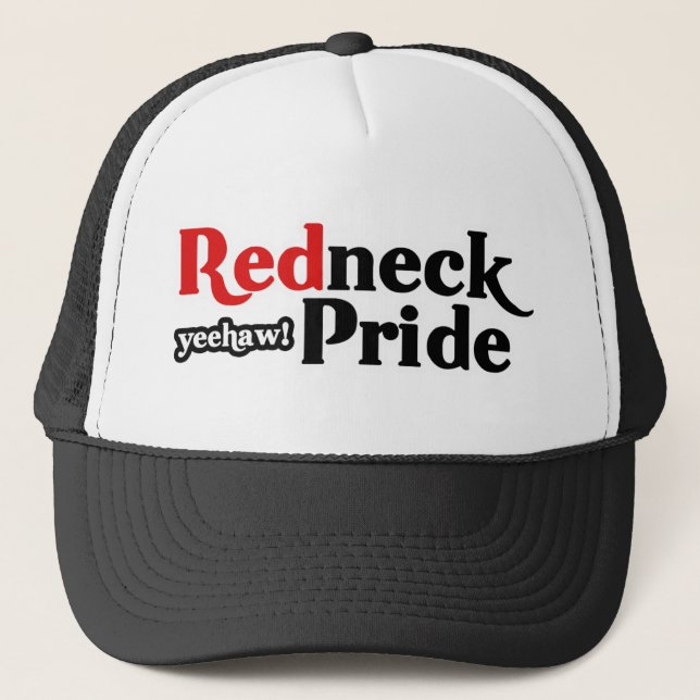 Boné Redneck Pride Yeehaw Parody (Frente)