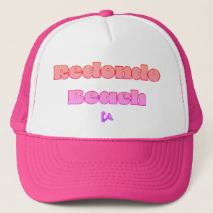 Boné Redondo Beach CA rosa
