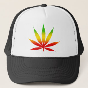 Boné Reggae Rasta Leaf Jamaican Jamaica Hats
