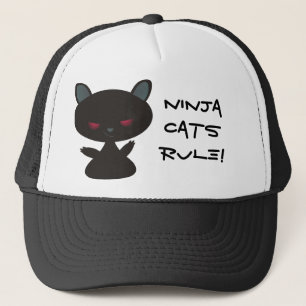 Boné Regra dos gatos de Ninja!