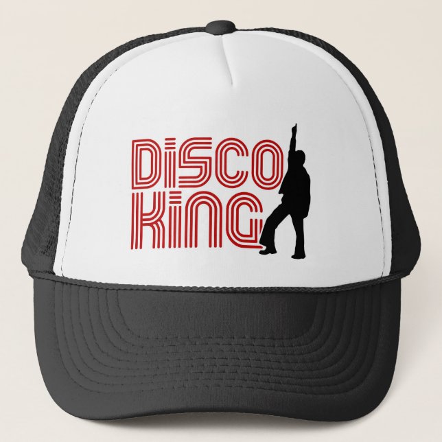 Boné Rei Camionista Chapéu do disco (Frente)