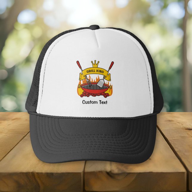 Boné Rei da Grelha (Criador carregado)