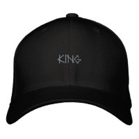 Rei de Chapéu de Lã Preto Estilo Confiança Roupas 