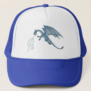 Boné Relâmpago Blue Dragon Spitting