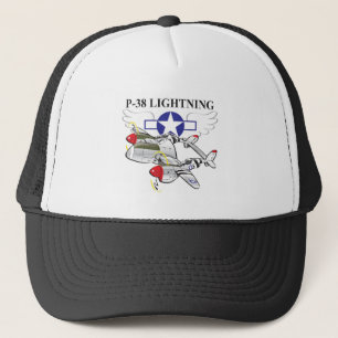 Boné relâmpago p-38