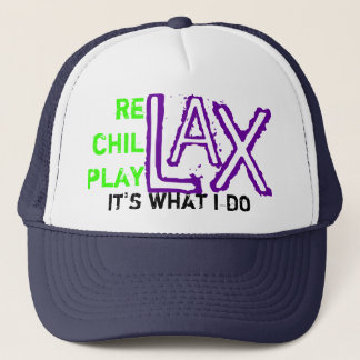 Boné relaxe o playlax do chillax