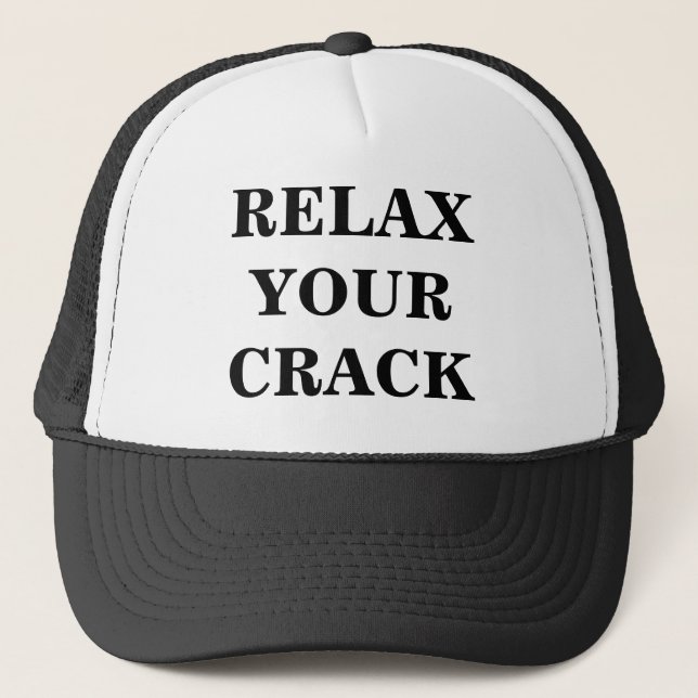 BONÉ RELAXE SEU CHAPÉU DA RACHADURA (Frente)