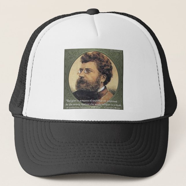 Boné Religião de Georges Bizet Presente de Cotações & C (Frente)