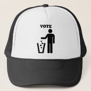 Boné Remova o voto 2020 do lixo
