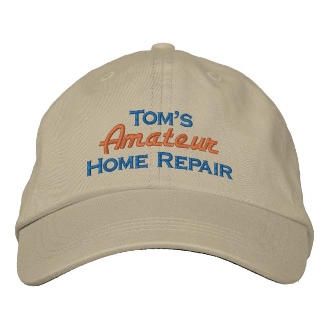 Boné Reparo Caseiro Amador de Tom (Frente)