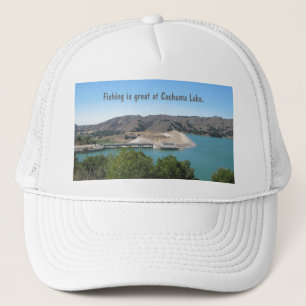 Boné Represa de Bradbury no lago Cachuma perto de Santa