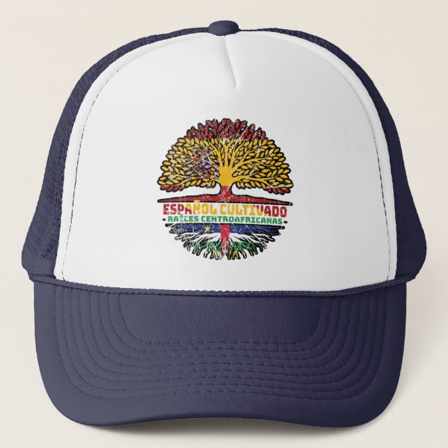 Boné República Africana Central África Espanhola Espanh (Frente)